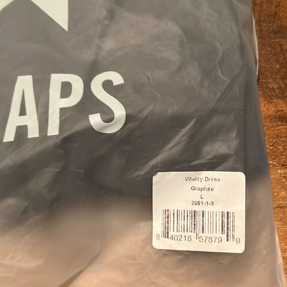 NWT Fourlaps Tennis Pickleball Sport Crisscross Back Graphite (Grey) - Large - Picture 9 of 16